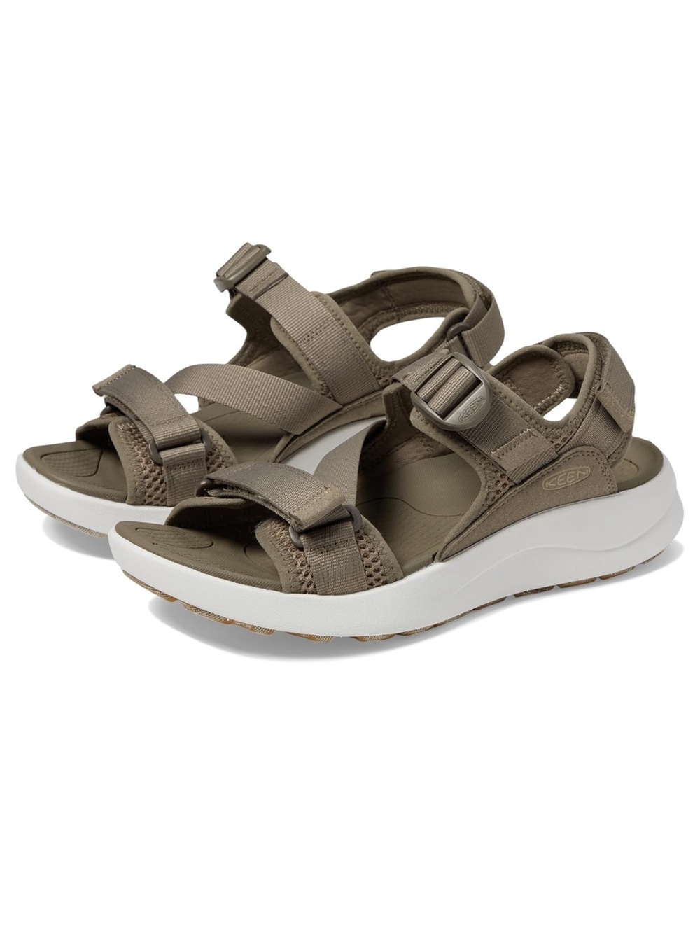 Keen Elle sport back strap sandals brindle / star white Women’s size 10 new